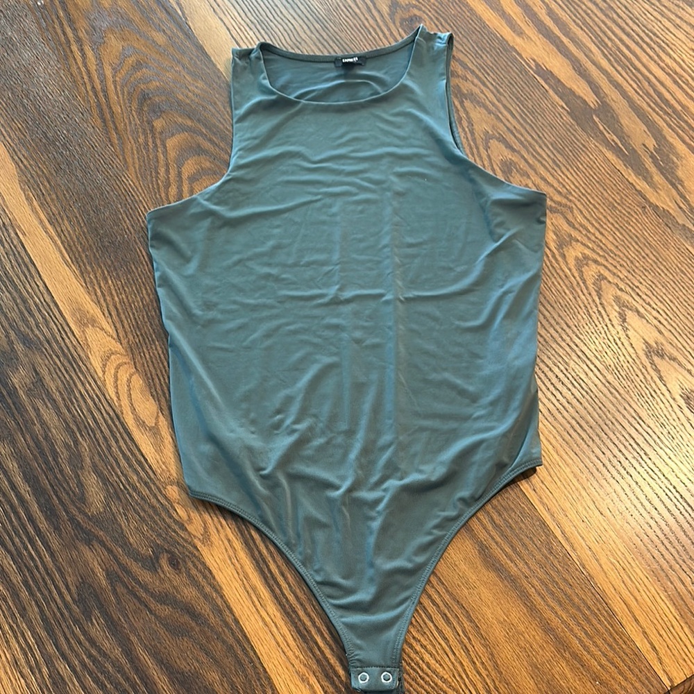 Express Teal Green Top